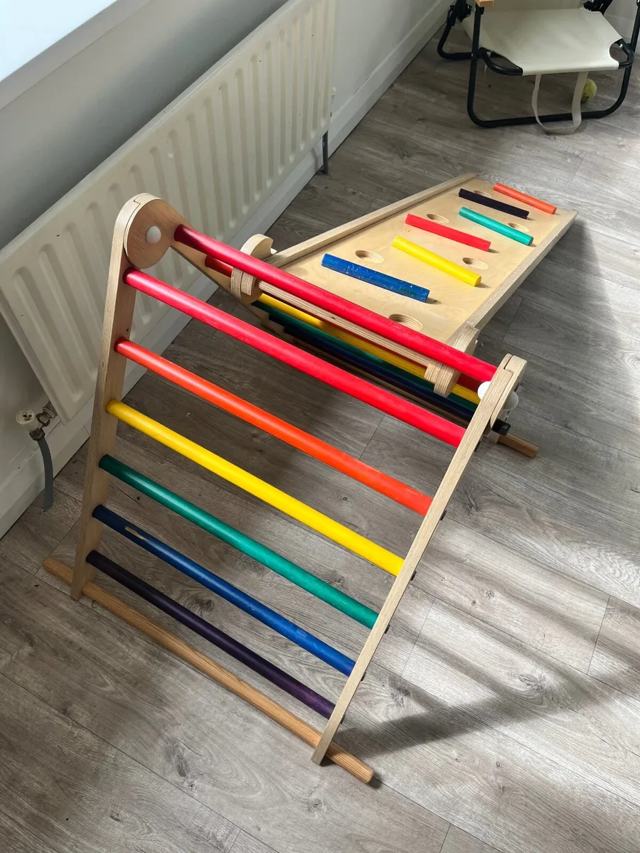 TriClimb Pickler rainbow triangle & slide - Image 4
