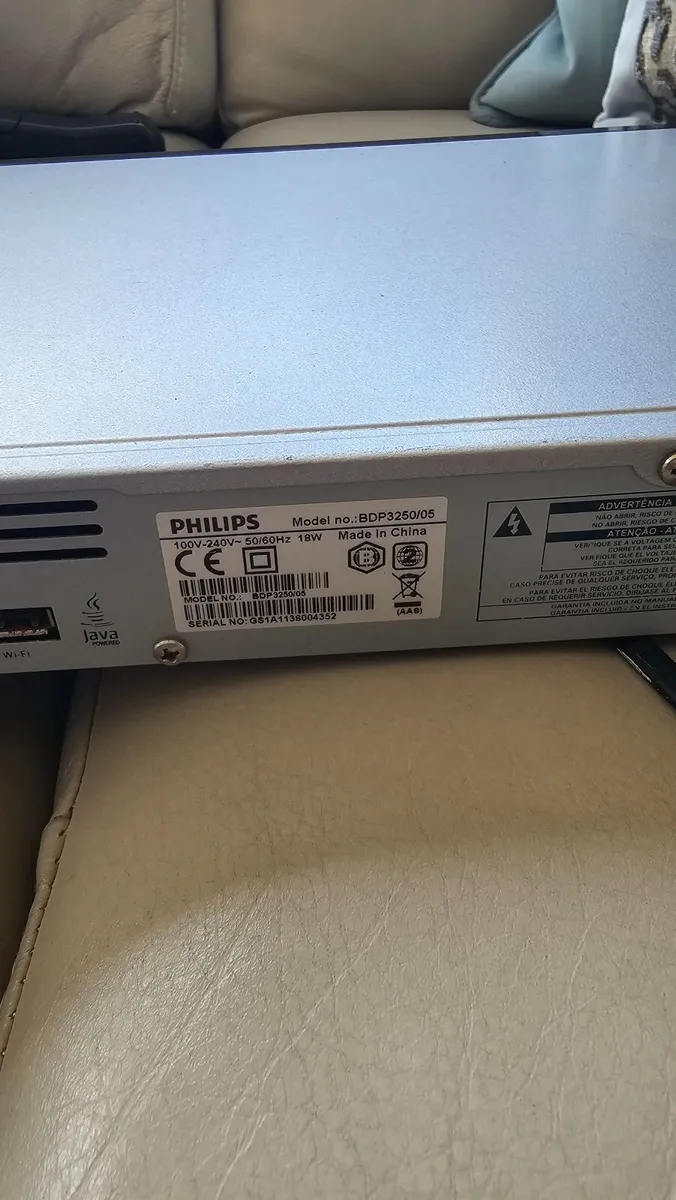 Phillips Blue ray DVD player - Image 2