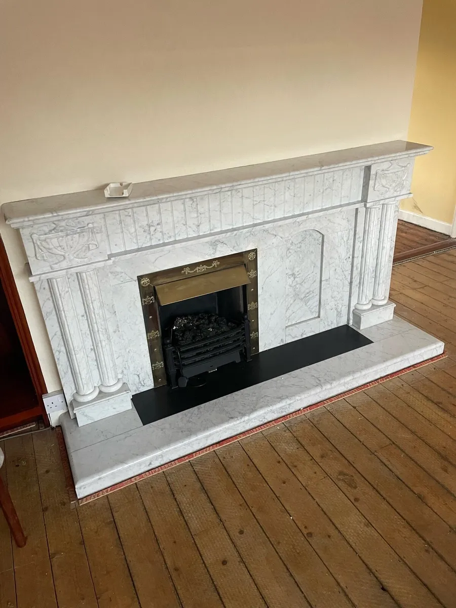 White Fire place - Image 1