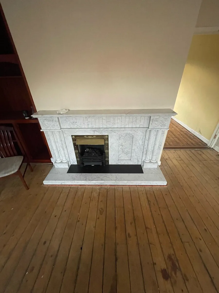 White Fire place - Image 2