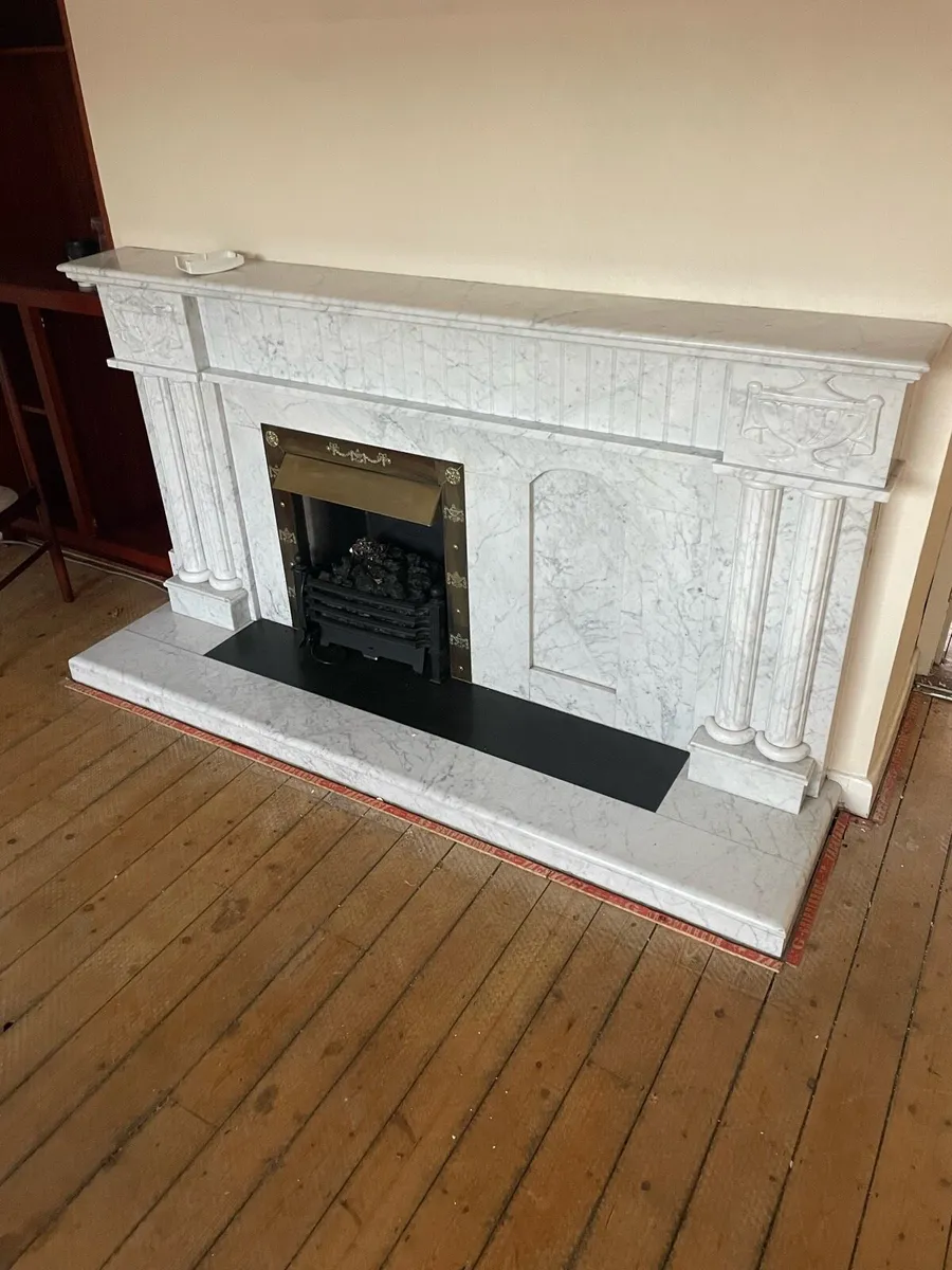 White Fire place - Image 4