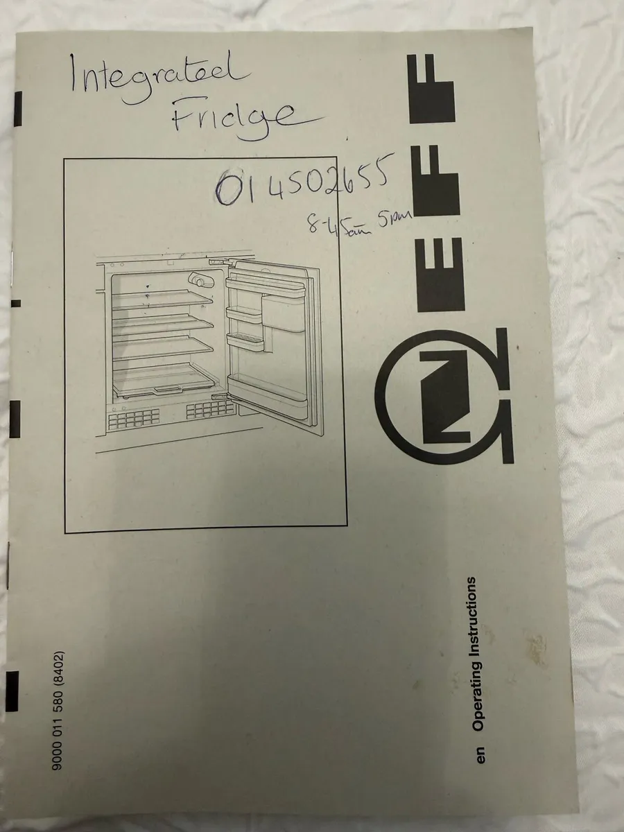 Neff Integrated Fridge - Image 4