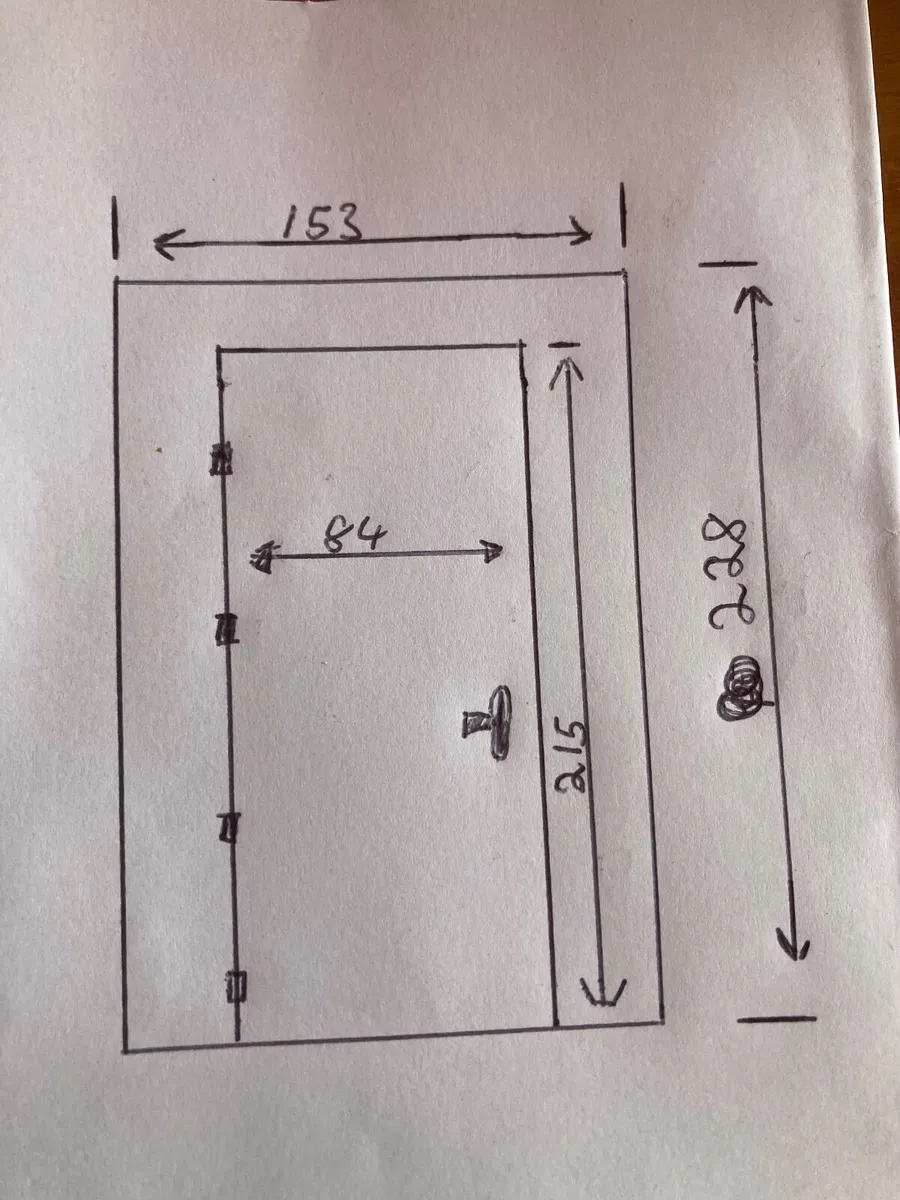 Teak front door - Image 3