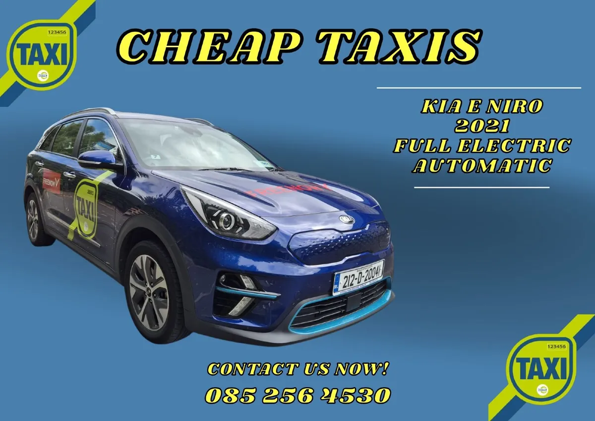 CHEAP TAXIS - KIA E NIRO 2021 ELECTRIC!!! - Image 1