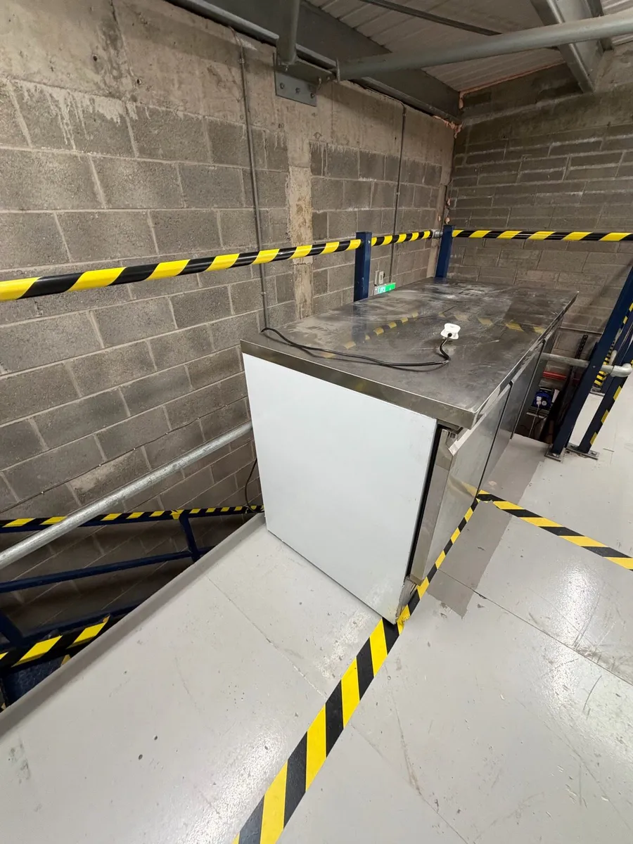 Commercial 3-Door Stainless Steel Fridge - Image 3