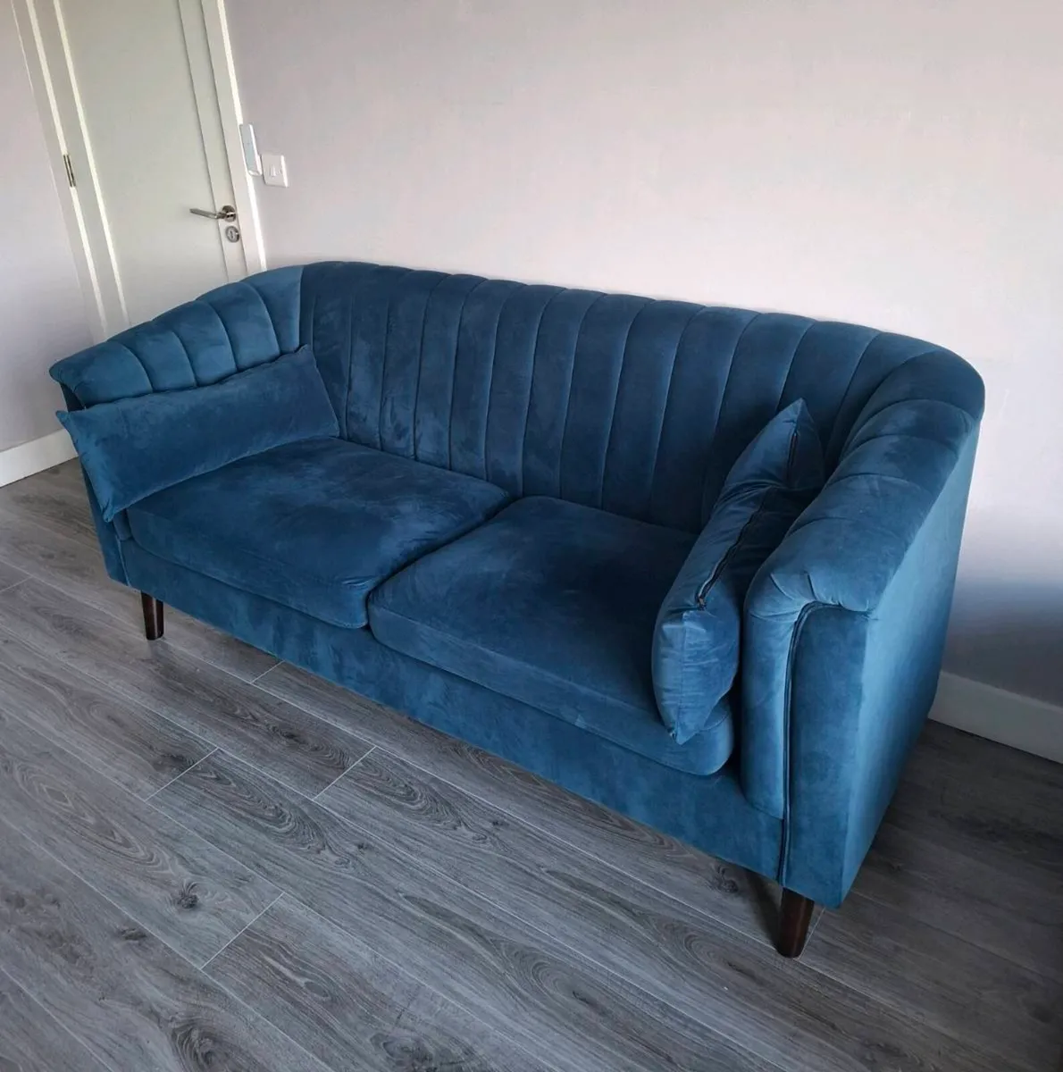 Midnight blue sofa - Image 1