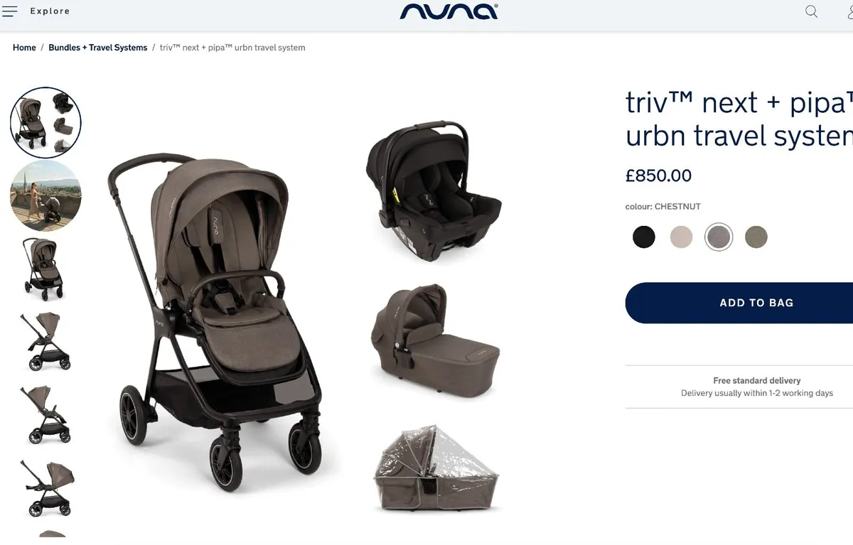 Nuna Stroller / buggie (RRP €748) - Image 1