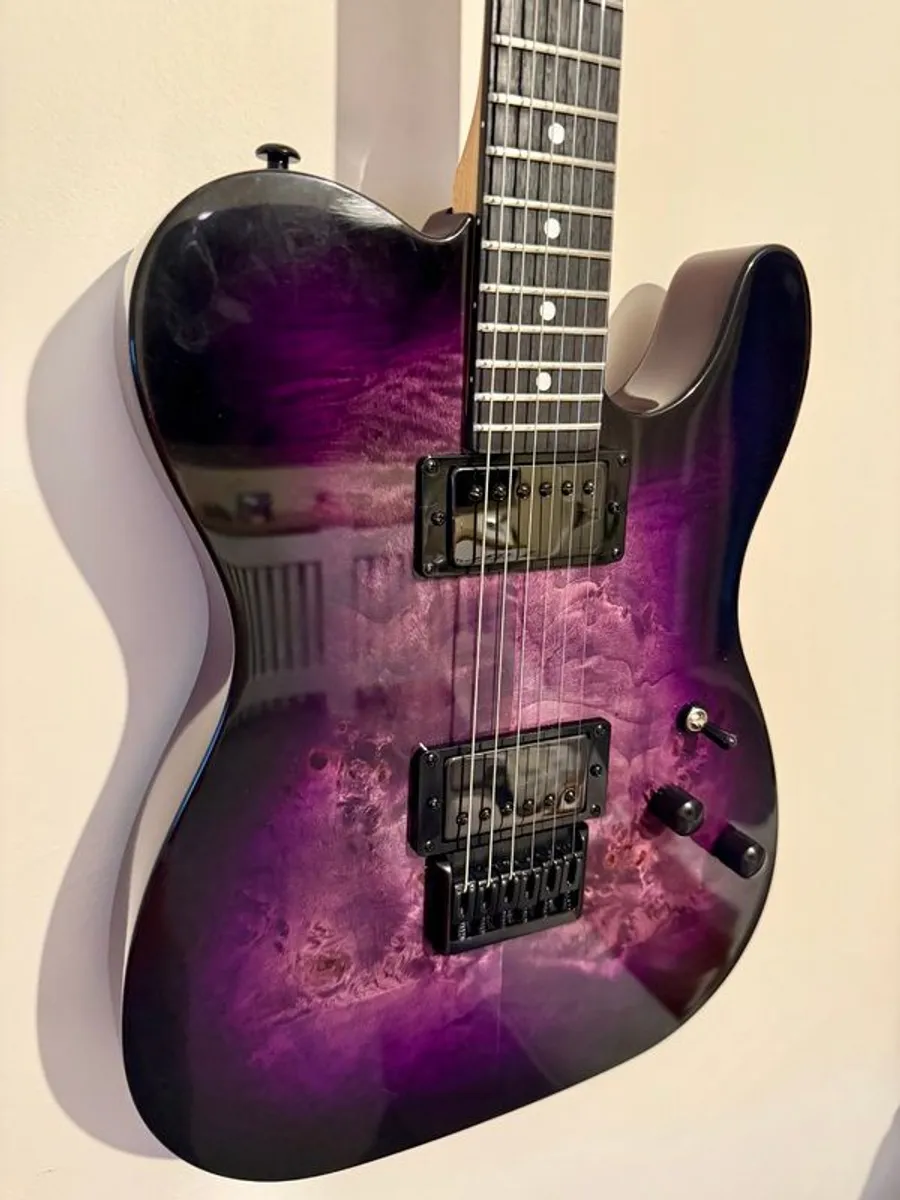 Schecter PT Standard Purple Burst Burl - Image 2