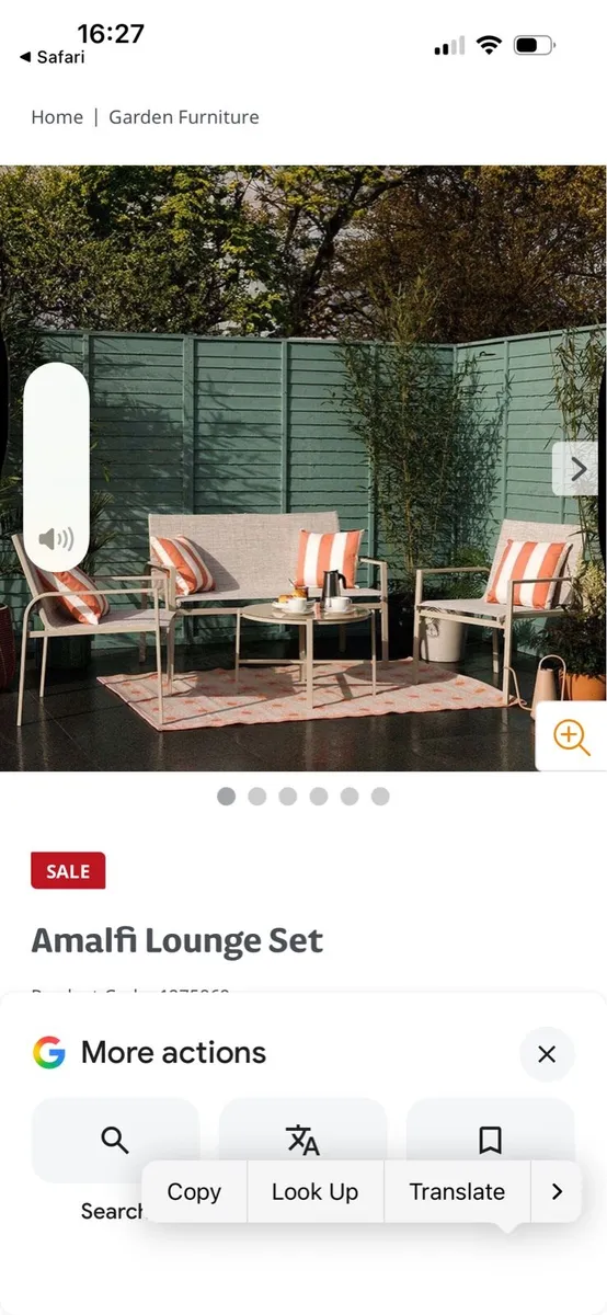 Garden furniture - Image 1