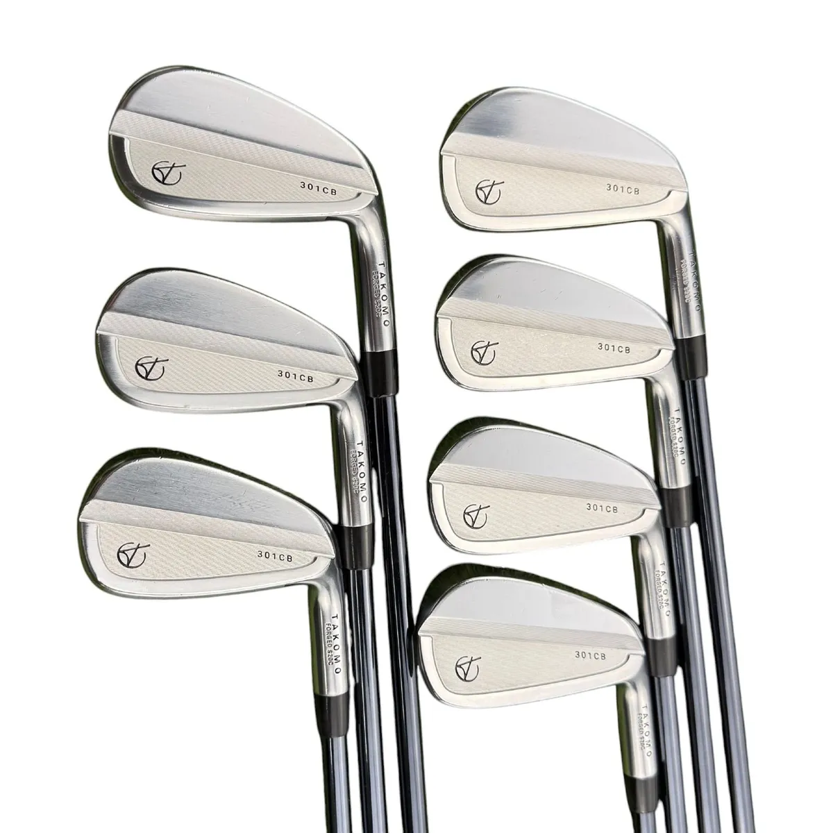 Takomo 301 CB Irons / 4-Pw / Obsidian 95g Stiff - Image 2