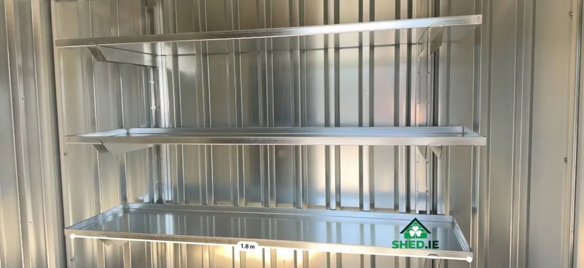 Heavy-Duty Steel A-Frame Storage Unit - 2m × 3m - Image 3