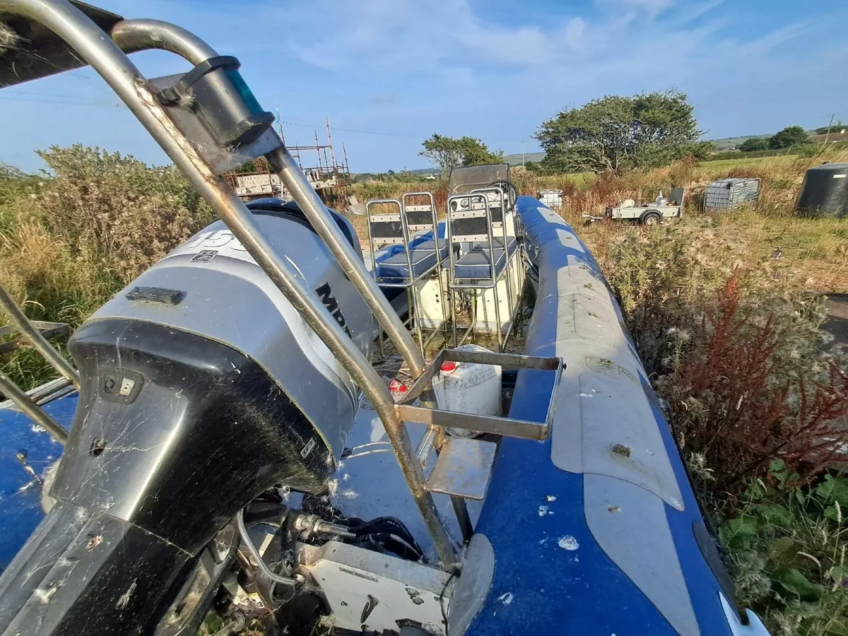 Rib   Boat  x 2  and a Flat Trailer - Image 4