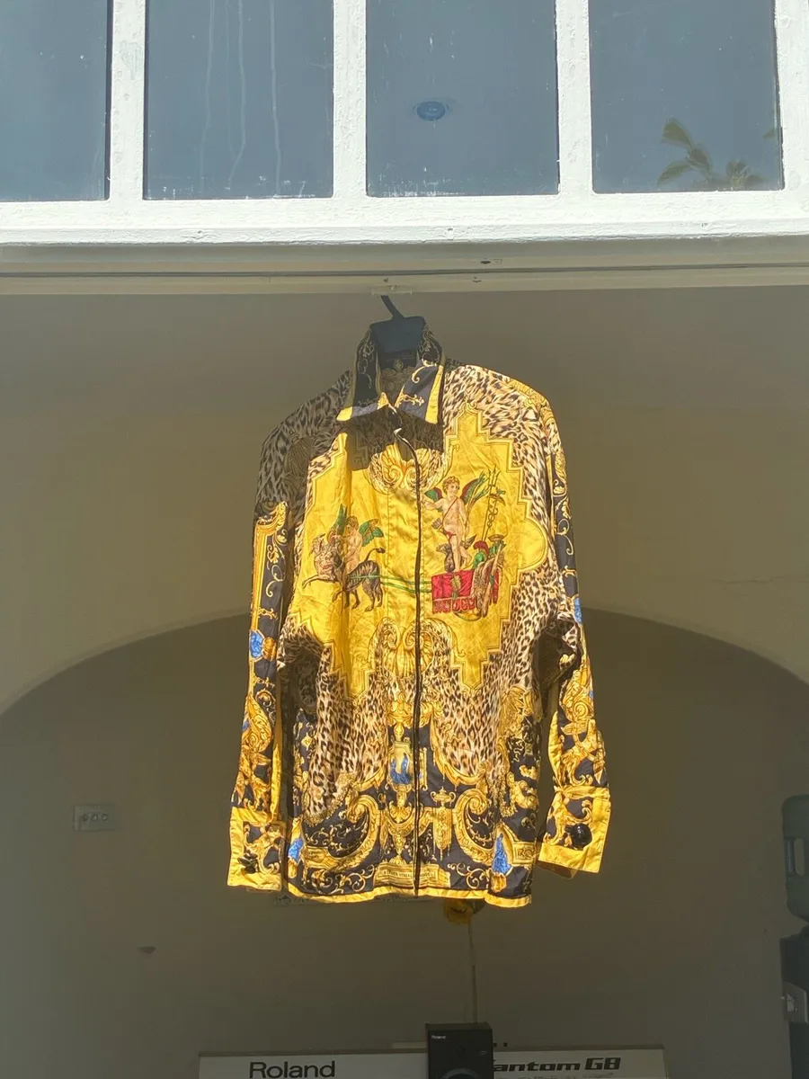Vintage Versace Silk Shirt - Image 1