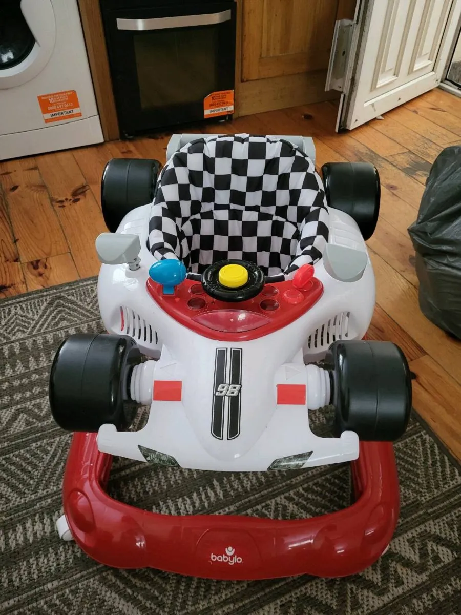 Baby walker racing car - Image 3