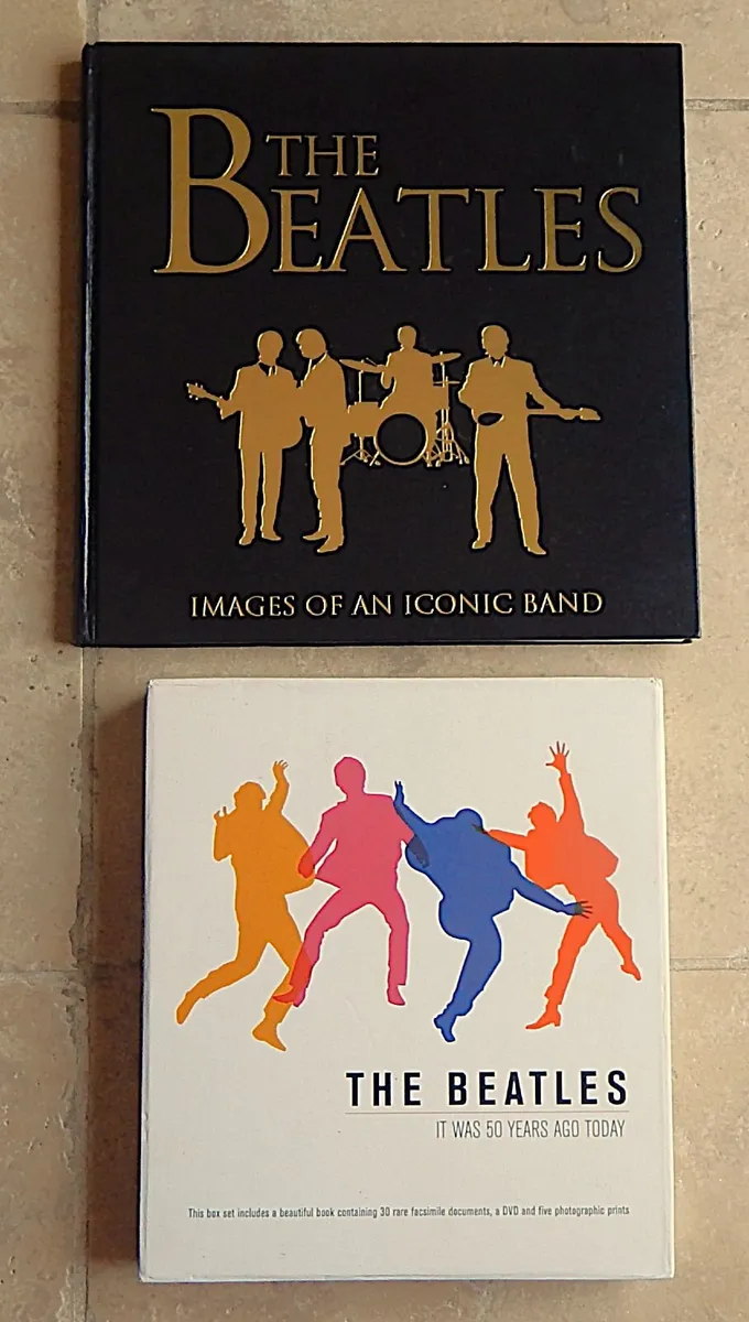 Beatles Coffee Table Book & Box Set Memorabilia - Image 1