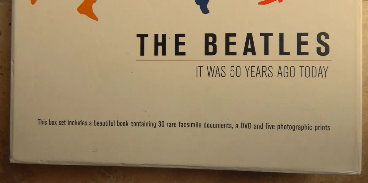 Beatles Coffee Table Book & Box Set Memorabilia - Image 3