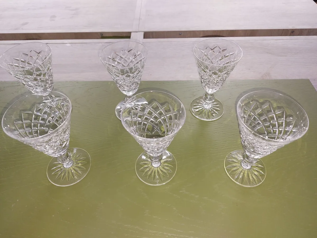 Waterford crystal glasses - Image 1