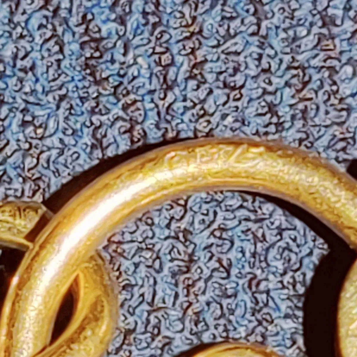 BOX LINK PADLOCK, 9CT SOLID Gold 5.59g Bracelet ! - Image 3