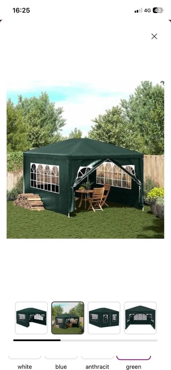 Gazebo 3mx4m - Image 1