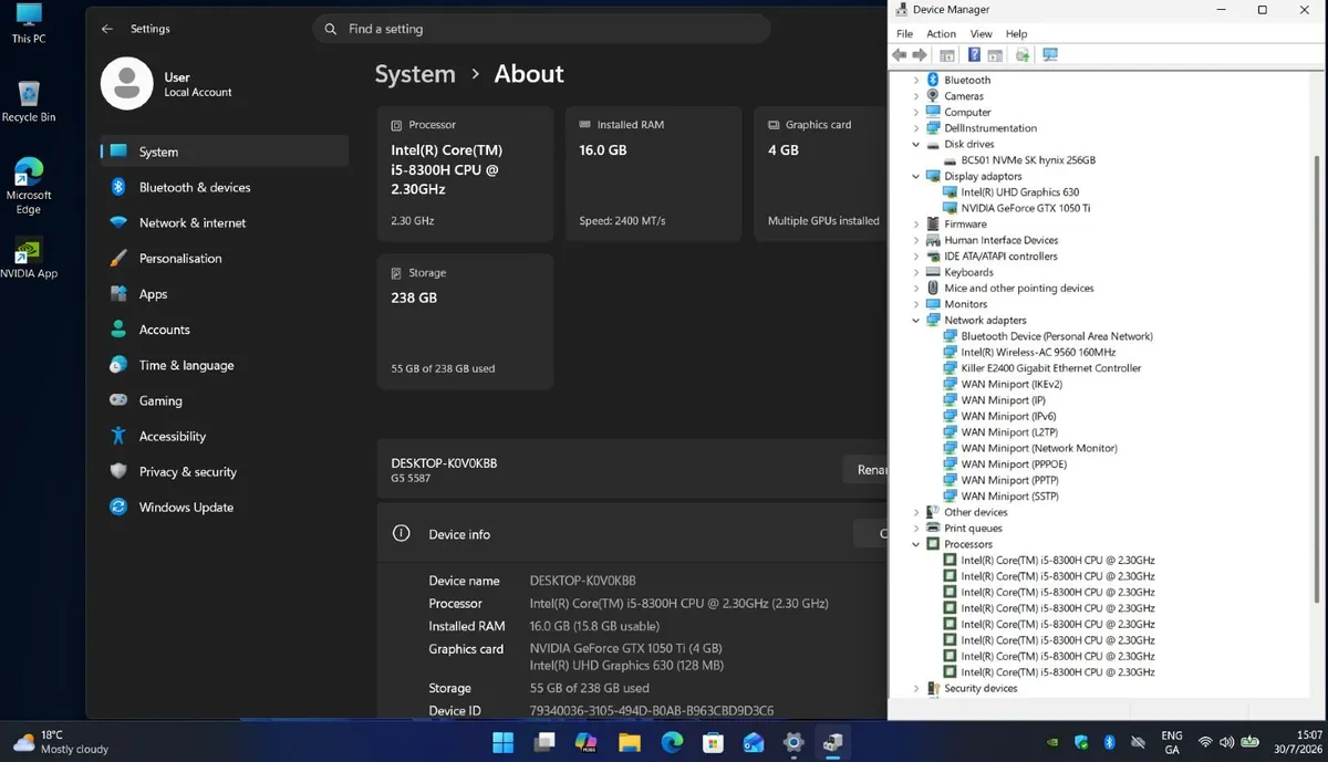 Gaming Laptop Dell G5 15 5587 - Image 2