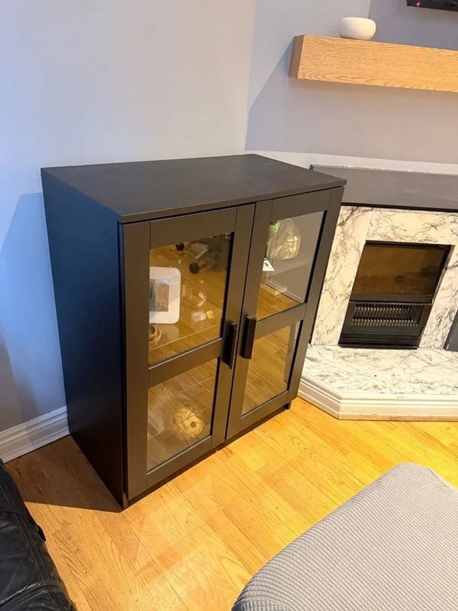 glass front cabinet - Image 2