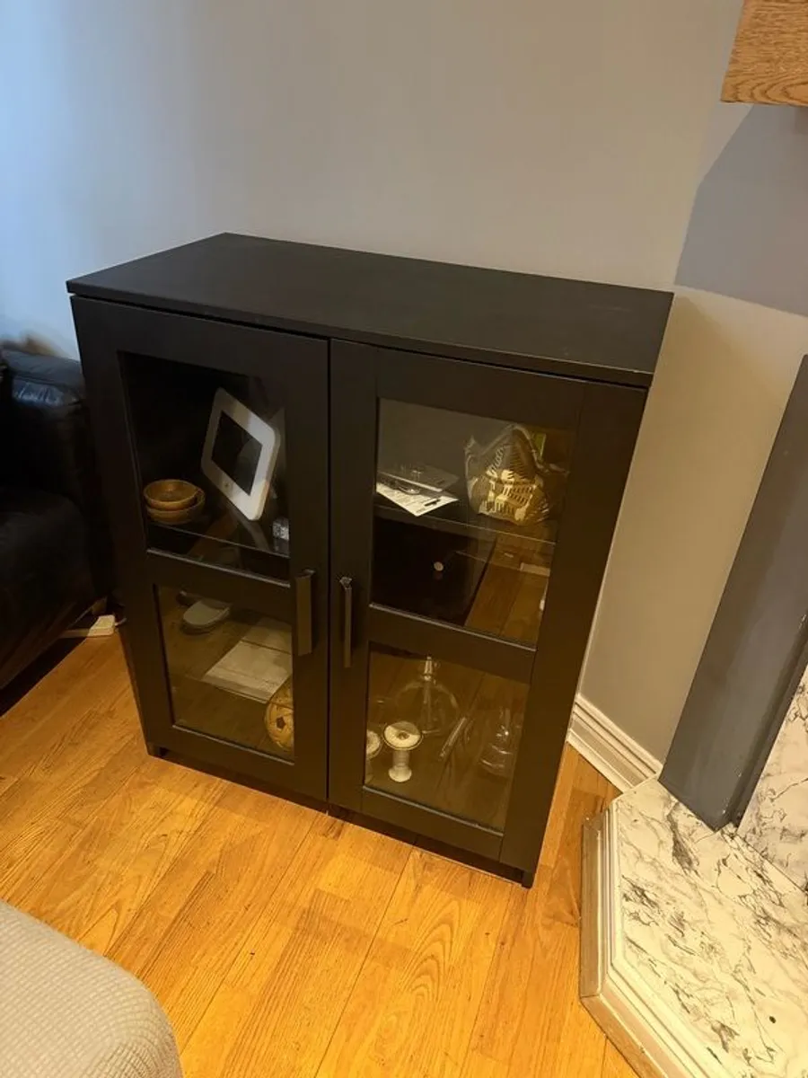 glass front cabinet - Image 4