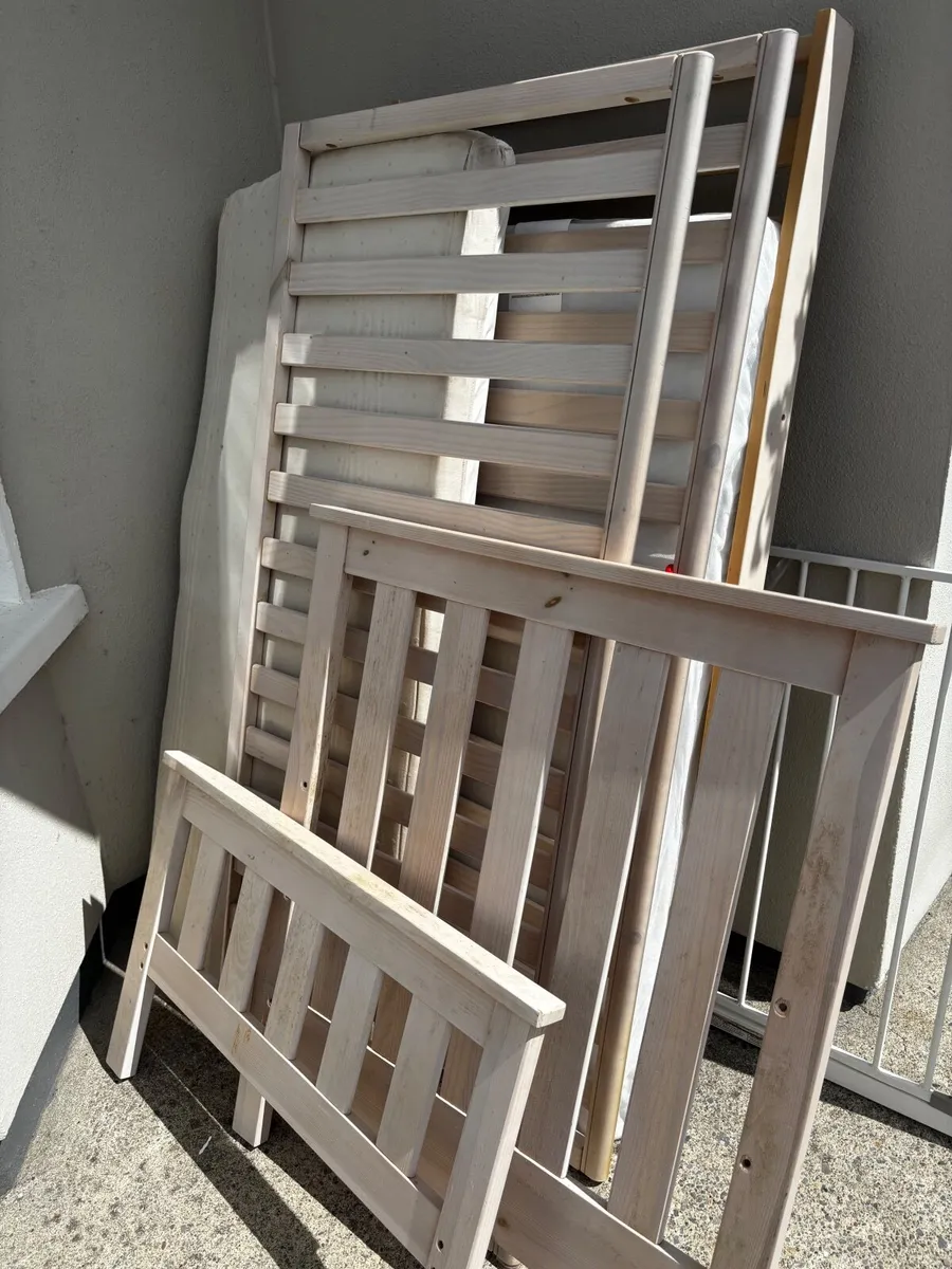 Free Cot and kids safety gates with all bolts etc - Image 1
