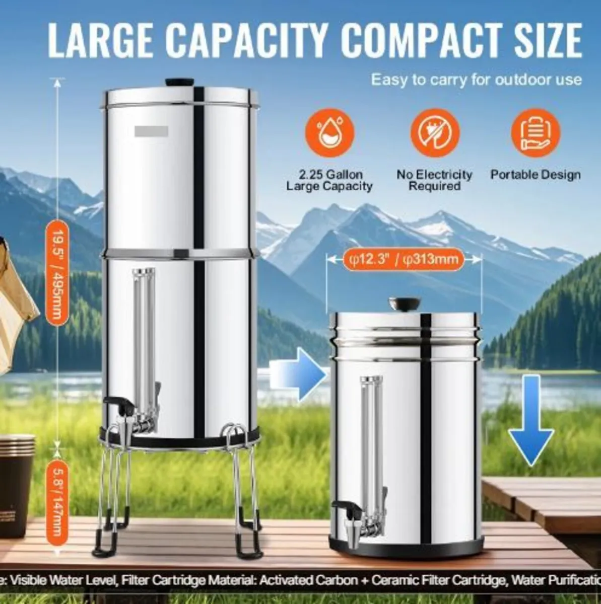 Gravity-fed Water Filter System - Image 3