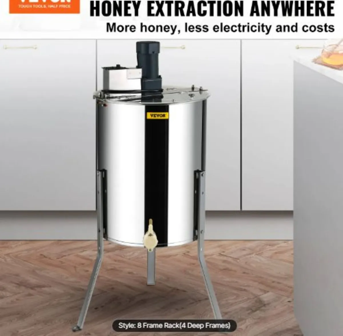 Electric Honey Extractor Beekeeping Equipment 4/8 - Image 2
