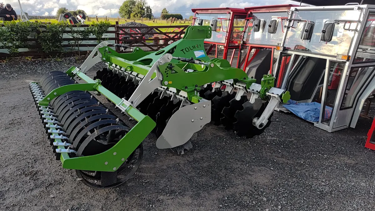 Tolmet disc harrows TAMS APPROVED - Image 1