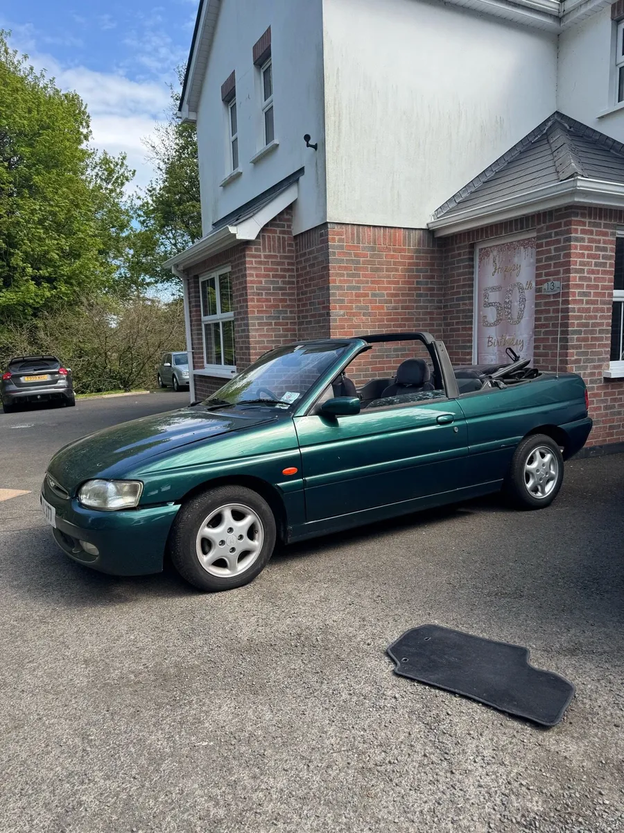 Mk6 escort cabriolet - Image 1