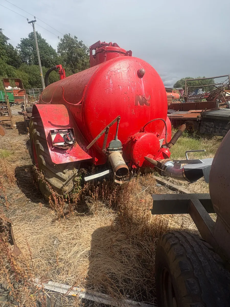 Nc 1500 gallon slurry tanker - Image 2