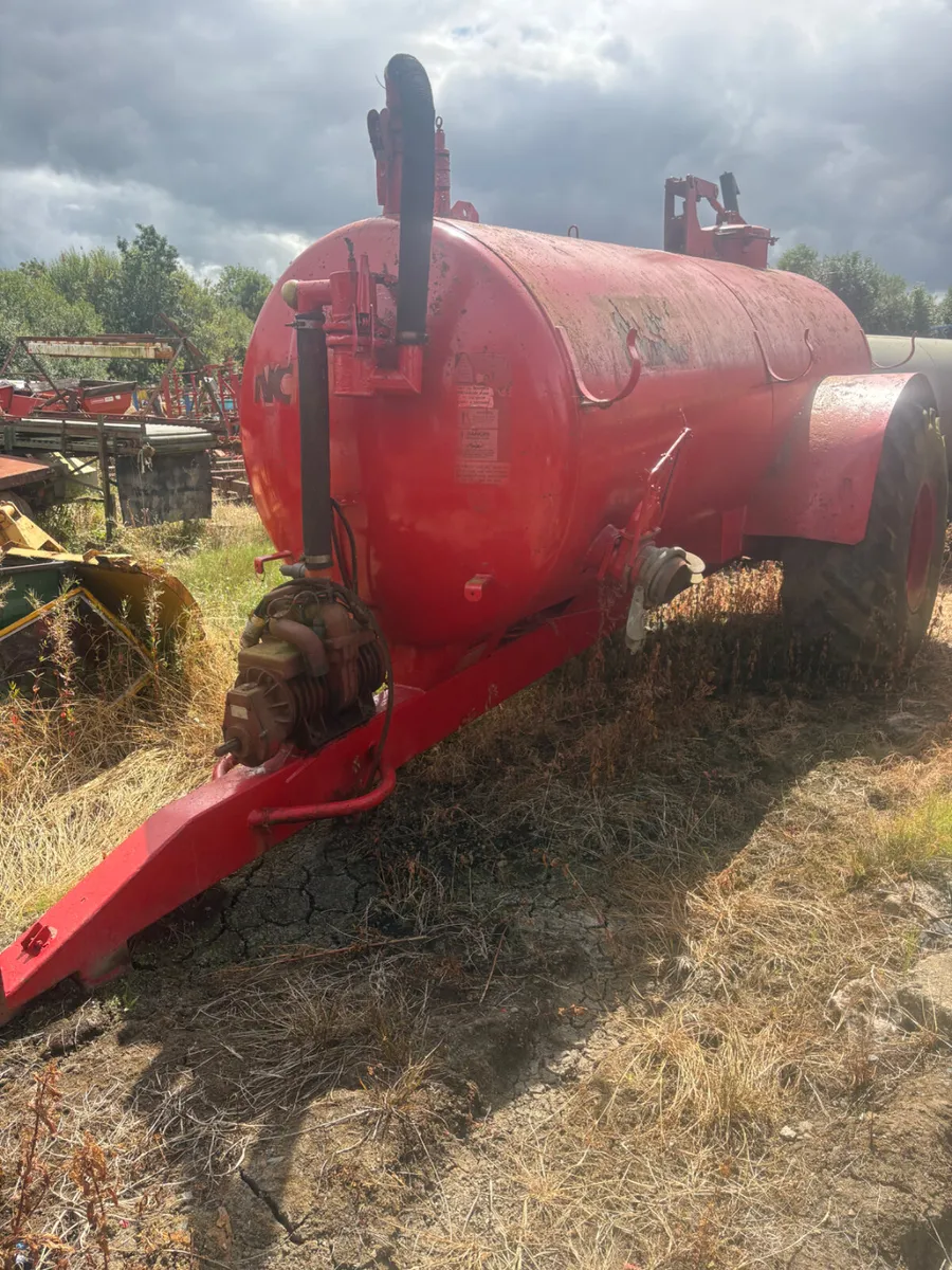 Nc 1500 gallon slurry tanker - Image 1