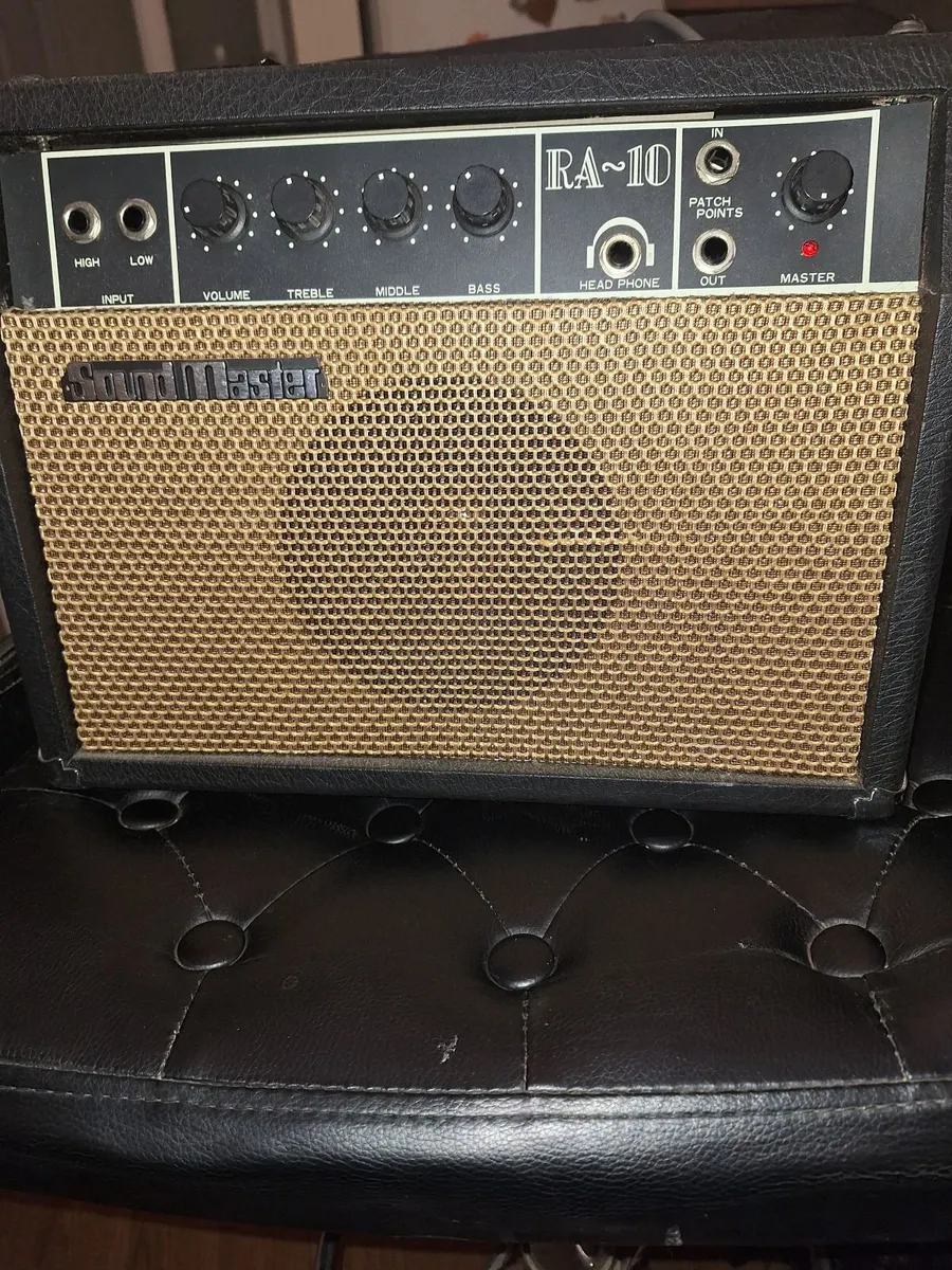 Sound Master Amplifier.