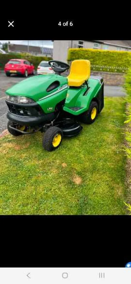 John deere petrol ride on lawnmower - Image 4