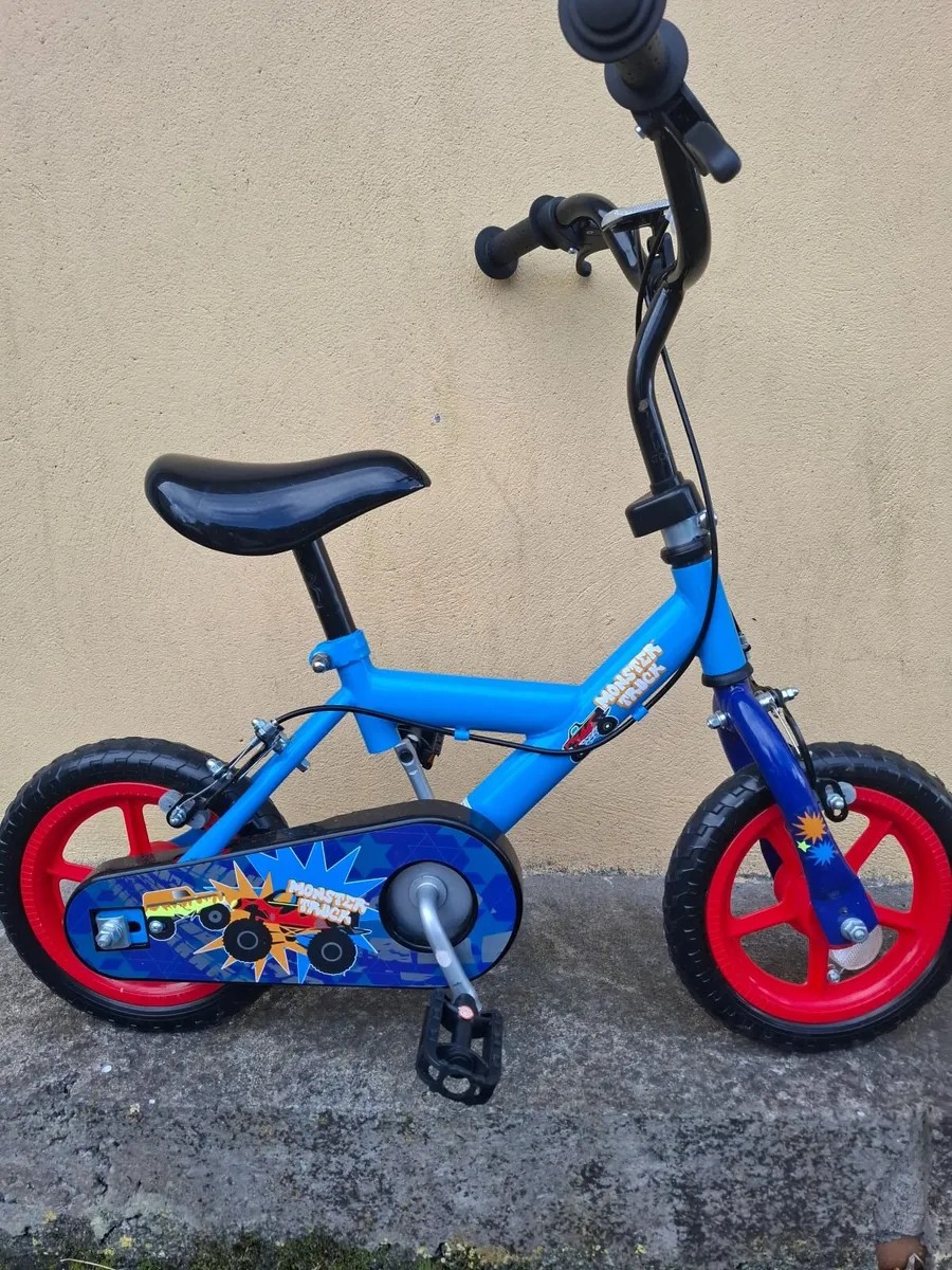 Kids 12insh Monster truck bike