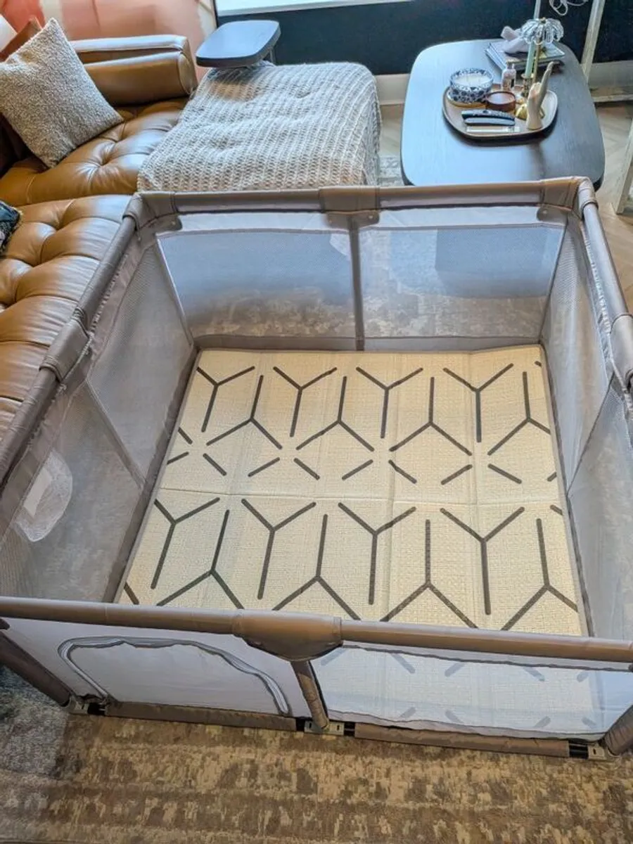 Foldable playpen for baby and toddler - Image 3