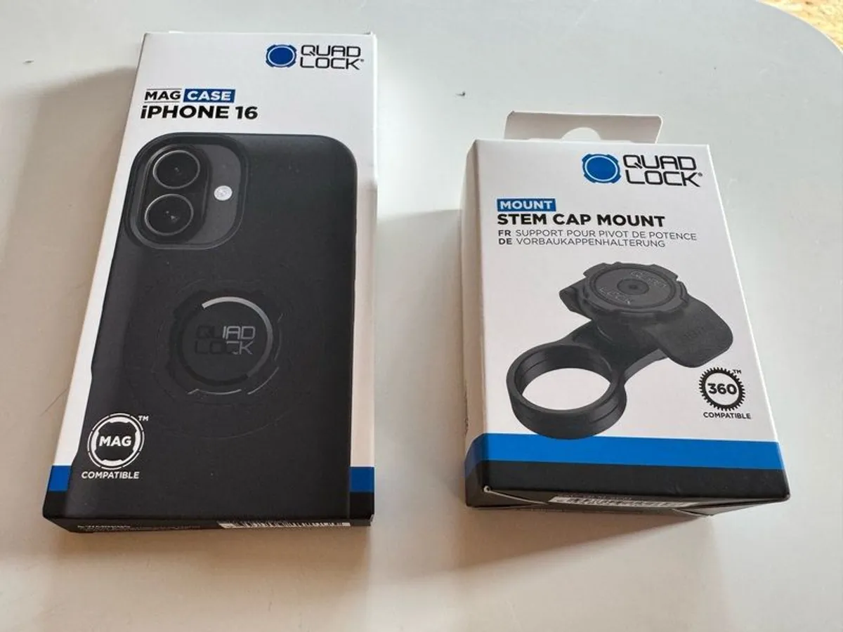 Quad lock iPhone bike mount - Image 1