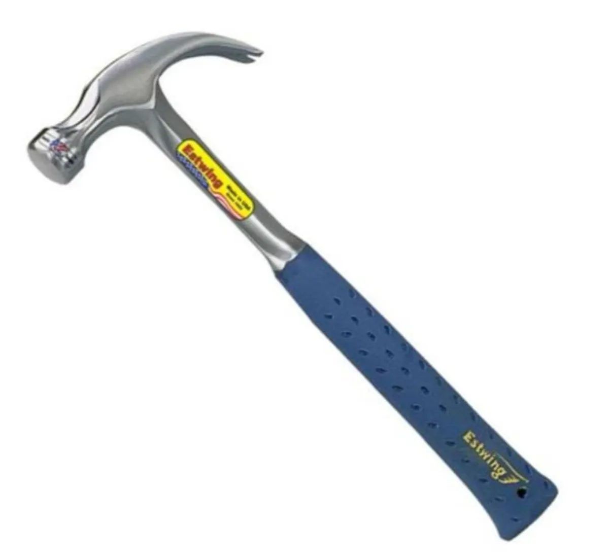 Estwing E3/20C Curved Claw Hammer Vinyl Grip 20oz - Image 1