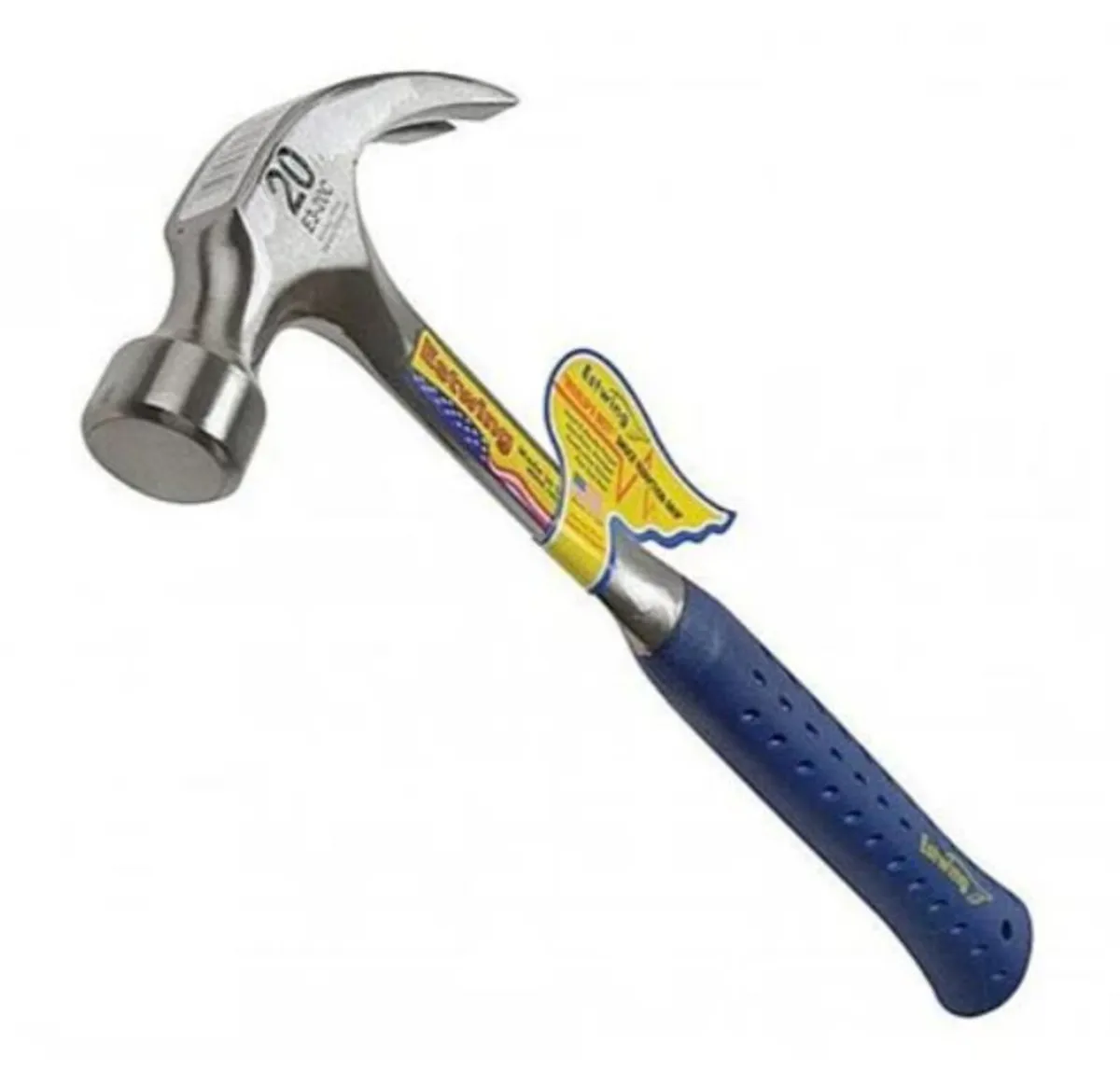 Estwing E3/20C Curved Claw Hammer Vinyl Grip 20oz - Image 2
