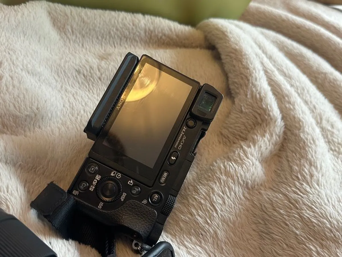 Sony A6000 + sigma 18-35mm F1.8 with Sony FE converter( original fitting on Nikon) small rig case included +batteries - Image 3