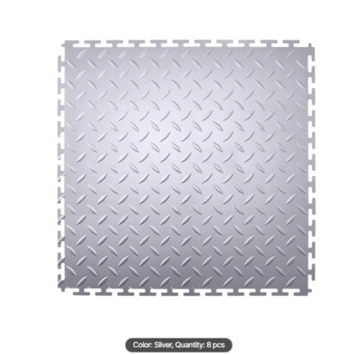 Garage Floor Tiles Interlocking,8 Pack 513x513x5 - Image 3