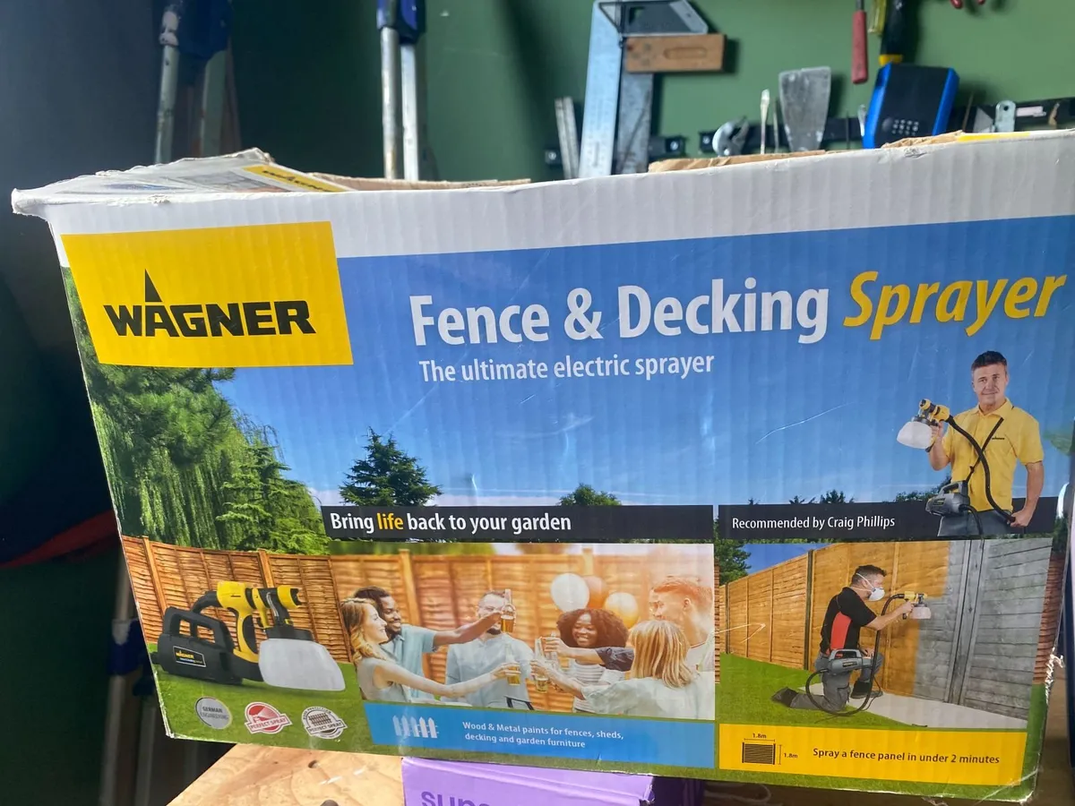 Wagner Fence & Decking Sprayer – FREE – Collection - Image 1