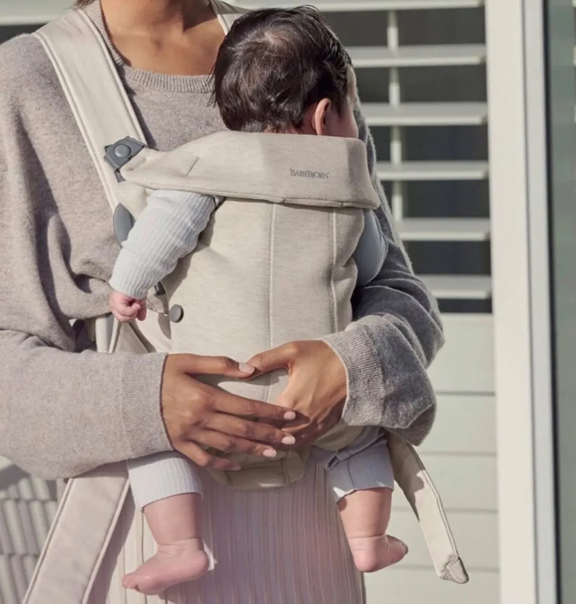Baby bjorn baby carrier mini light beige - Image 2