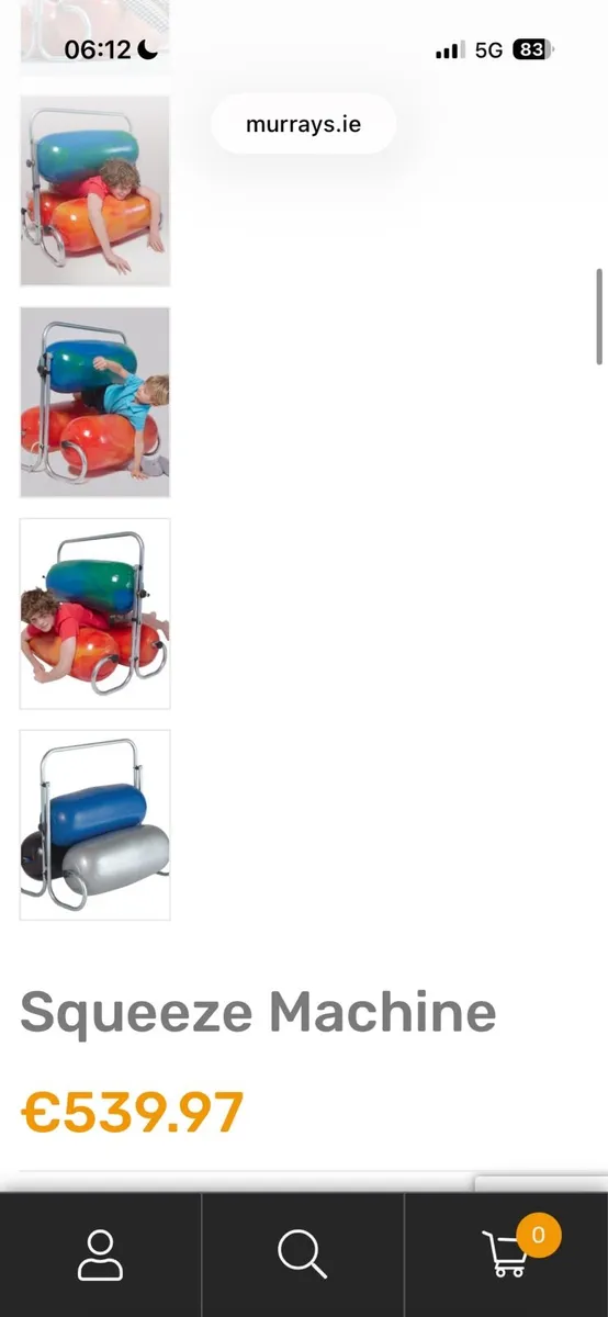 Thinking Toys Sensory Squeeze Machine - Image 3