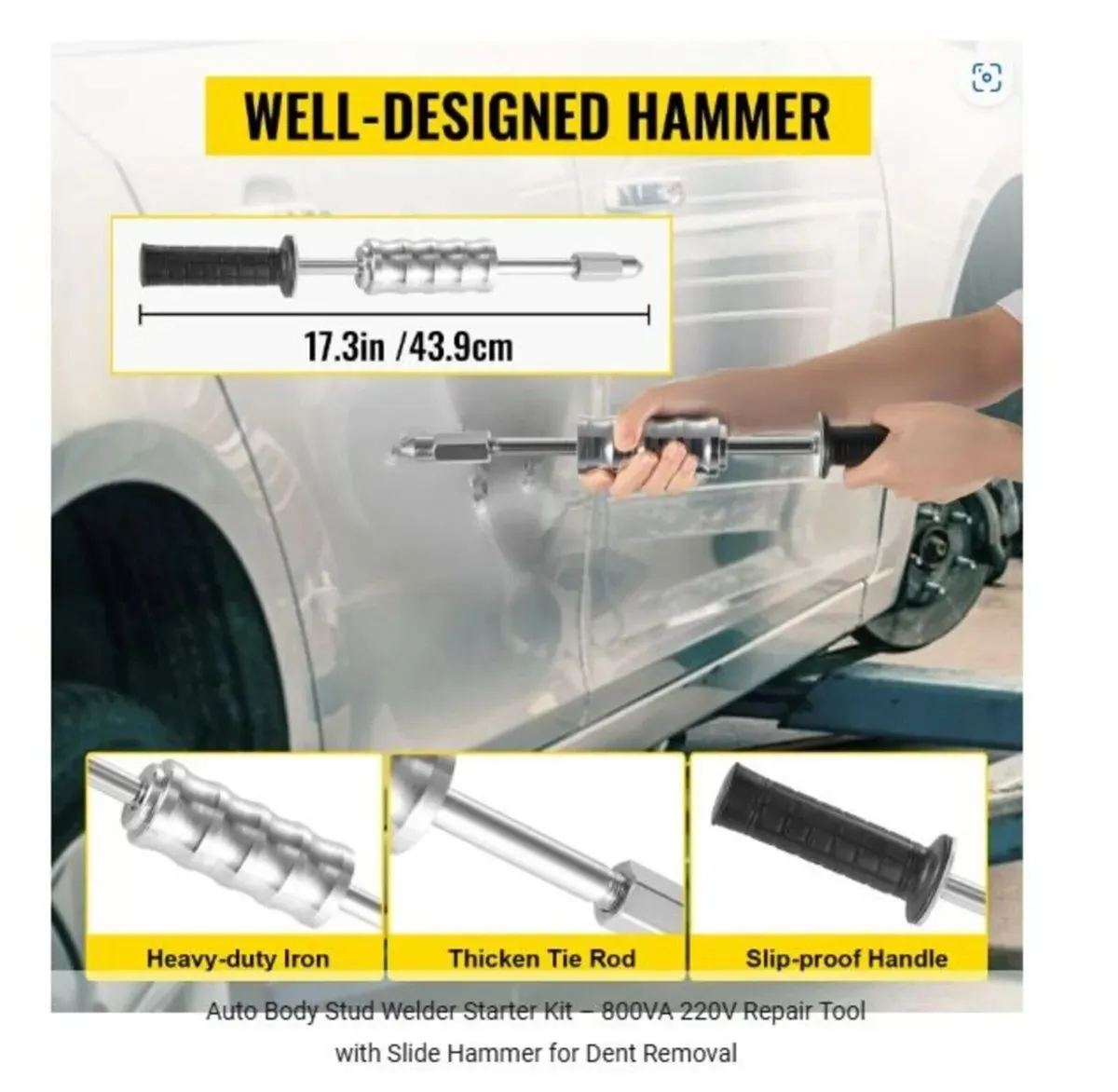 Dent Repair Kit 800VA Car Body Welder - Image 2