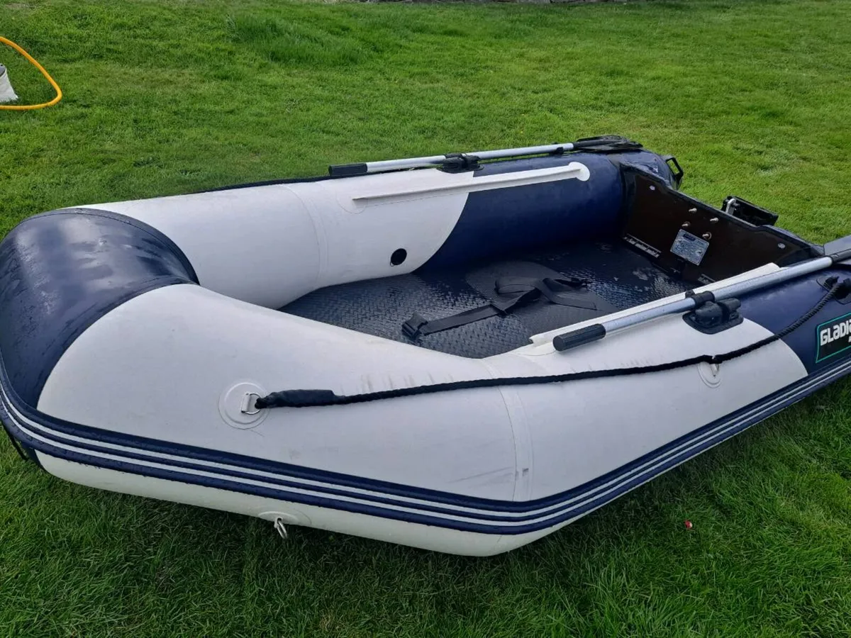 Rib boat 🚢 with engine and trailer - Image 4