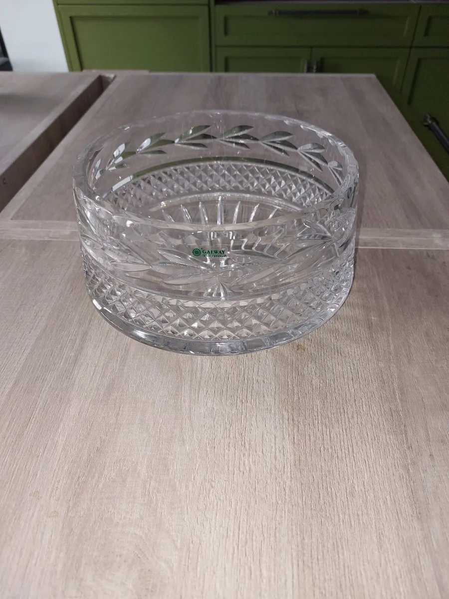 Galway crystal glass bowl - Image 1
