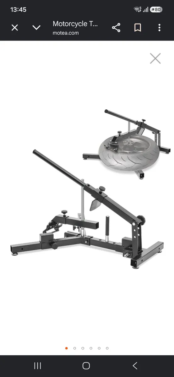 Motorcycle tyre changer - Image 1
