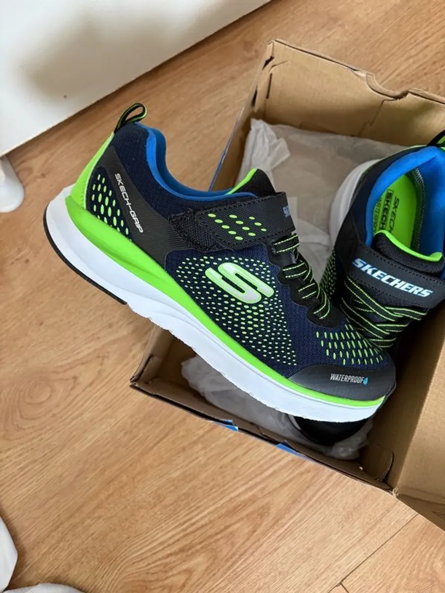 Sketchers Waterproof Boys Runners - Image 1